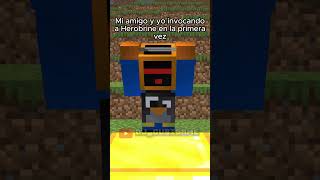 INVOCACIÓN minecraft minecraftanimation animation minecraftmemes humor [upl. by Yragerg]