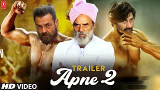 Apne 2 Official Trailer  Manali Shoot  Sunny Deol  Bobby Deol  Dharmendra  Anil S [upl. by Aniral]