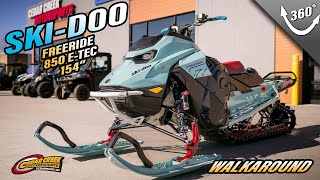 Walkaround  2024 SkiDoo Freeride™ 850 ETEC 154 SS Sea Level Powder Max 25 [upl. by Andryc]