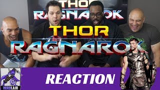 THOR Ragnarok Official Comic Con Trailer REACTION [upl. by Ynohtnakram894]