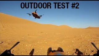 OUTDOOR TEST 2  ARDRONE OVER DESERT [upl. by Esch954]