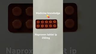 Naproxen tablet ip 250mg Used as pain killer [upl. by Eliga372]