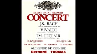 Concert JS Bach Vivaldi JM Leclair Bernard Thomas [upl. by Shulock]