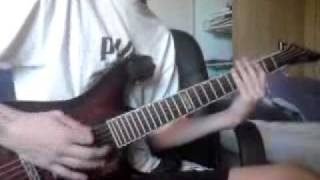 All Shall Perish  Wage Slaves Guitar Cover [upl. by Drehcir]