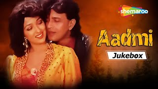 Aadmi 1993 Movie Songs Audio Jukebox  Mithun Chakraborty Gautami  Hits of Jatin Lalit [upl. by Godding783]