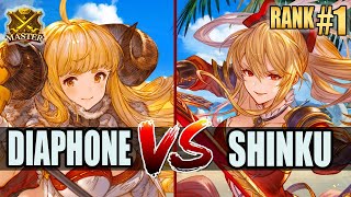 GBVSR 🔥 Diaphone Anila vs Shinku Vira 🔥 High Level Gameplay [upl. by Noryk302]