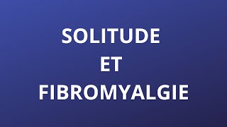 Syndrôme de la fibromyalgie Douleurs chroniques Maladies invisibles [upl. by Idnyc]