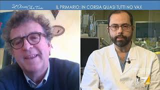 No Vax la rabbia del primario di Rianimazione Michele Grio quotStiamo facendo dei turni [upl. by Oberg]