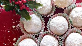 Lemon Snowball Cookies [upl. by Lukas]