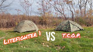 Litefighter 1 tent VS Eureka TCOP [upl. by Chapell]