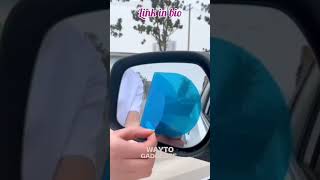 Antirain Film for Car Mirror  WaytoGadgets youtubeshorts shorts ytshortsindia [upl. by Saref809]