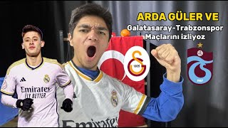 ARDA GÜLER VE GALATASARAYTRABZONSPOR MAÇINI İZLİYOZZZZZ FB PUAN KAYBETTİ [upl. by Rube]