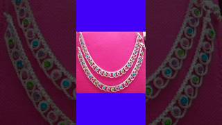 latest silver anklet designssilver payal designsshorts [upl. by Assenay]