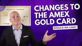 quotBIGquot Changes to the Gold Card Who Cares You [upl. by Eiraminot]