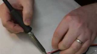 How To Solder Wires To A Slot Car Track [upl. by Dorise144]