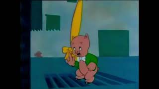 Porky Pig  Porky Pigs Feat  1943 Classic Cartoon  Warner Bros  In Color [upl. by Savihc]