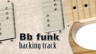 Funk Backing Track in B flat 100 bpm [upl. by Anitsirc]