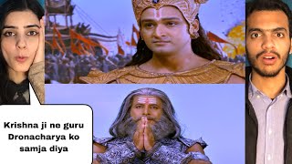 Mahabharat  ep 244 part 1  Karna spares sahadevs life  Pakistani Reaction [upl. by Felicie]