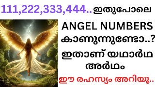 111222333 നിങ്ങൾ ഇത് പോലെ കാണുന്നുണ്ടോ KNOW THE SECRET BEHIND ANGEL NUMBERS [upl. by Ahsenwahs]