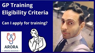 GP Training in UK  Eligibility Criteria  GP Application  CREST Form [upl. by Bumgardner]