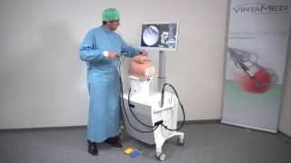 Arthroscopy Training 2013 VirtaMed ArthroS Shoulder Simulator [upl. by Brendan891]