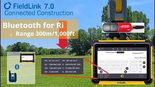 FieldLink 70 Ri Bluetooth Connection 1000300m range [upl. by Eyanaj]