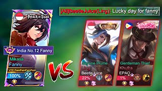 PRO LING VS INDIA FANNY RANK GAMEPLAY 2024  Mobilelegends mlbb fannymlbb fannytutorial [upl. by Kippy]