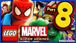 LEGO Marvel Super Heroes Walkthrough Part 8 XMEN VS Juggernaut [upl. by Corotto]