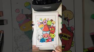 Candy crush part 4 art candy colors sweets drawing diy artandcraft [upl. by Volnak]