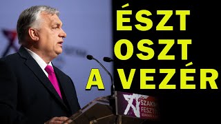 ORBÁN VIKTOR OSZTOTTA AZ ÉSZT A SZAKMA SZTÁR FESZTIVÁL SZÍNPADÁN [upl. by Noet]