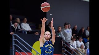 NBL1 action  Brisbanes Lachlan Dent vs Sunshine Coast [upl. by Eidassac693]