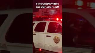 Tarrytown Fire Department Chief Car in the Columbus Day Parade 2024 [upl. by Assej543]