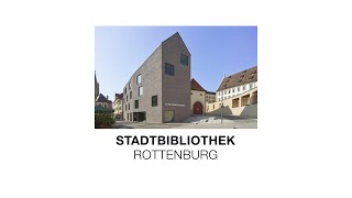 Wienerberger Referenzfilm – Stadtbibliothek Rottenburg [upl. by Angil]