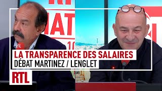 Aimeriezvous savoir combien gagne vos collègues  Débat François Lenglet face à Philippe Martinez [upl. by Pitts542]