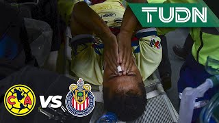 ¡El quotPolloquot Briseño lesiona a Gio Dos Santos  América 1  0 Guadalajara  TUDN [upl. by Rriocard]