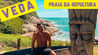 VEDA 17  Trilha Praia da Sepultura  DOUG PELO MUNDO [upl. by Limaj]