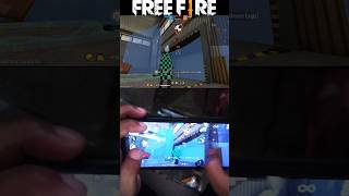 FREE FIRE 4 FINGER PLAYER  PLAY LIKE PC PLAYER ff freefirelive short freefire mobilelegends [upl. by Blaseio]