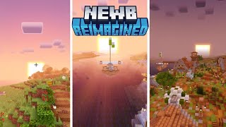 SHADER MCPE TERBAGUS DI TAHUN 2024  NEWB X REIMAGINED [upl. by Ahgem]