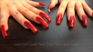 ASMR  My Long Natural Nails Tapping [upl. by Rosalba]