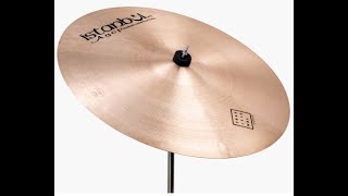 Istanbul Agop Traditional Original 22quot Ride Cymbal  Columbus Percussion [upl. by Atiraj65]