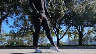 Running In Mens Tights Leggings [upl. by Domph551]