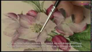 Botanisch schilderen met Sigrid Frensende Vries [upl. by Watkin]