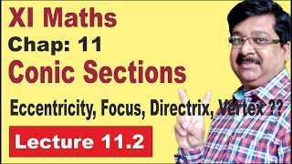 NCERT XI Maths Chap112  Eccentricity  focus  Directrix  Latusrectum  Conic sections [upl. by Eivla967]