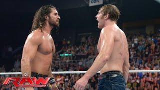 Seth Rollins attacks Dean Ambrose Raw Nov 19 2018 [upl. by Sankey]