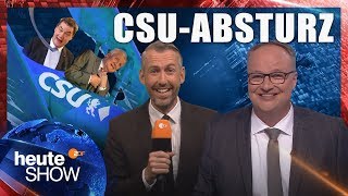 Bayernwahl Stürzt die CSU ab  heuteshow vom 12102018 [upl. by Doble]