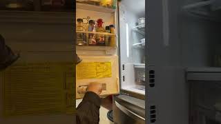 Changing the water filter on an LG Refrigerator [upl. by Nnair]