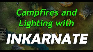 How to make Campfires and light reflections in Inkarnate [upl. by Enomes451]