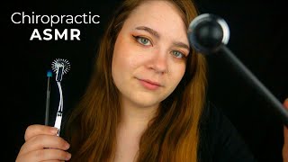 Chiropractic Assessment Reflex Sensation amp Range of Movement Testing Palpation 🌟 ASMR Roleplay [upl. by Darrel]