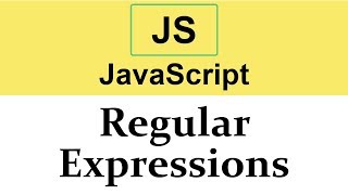 28 Regular Expressions in JavaScript Part 1 [upl. by Keheley]