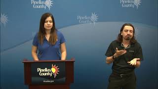 Pinellas County Hurricane Helene Response Media Briefing  10424 [upl. by Algy]